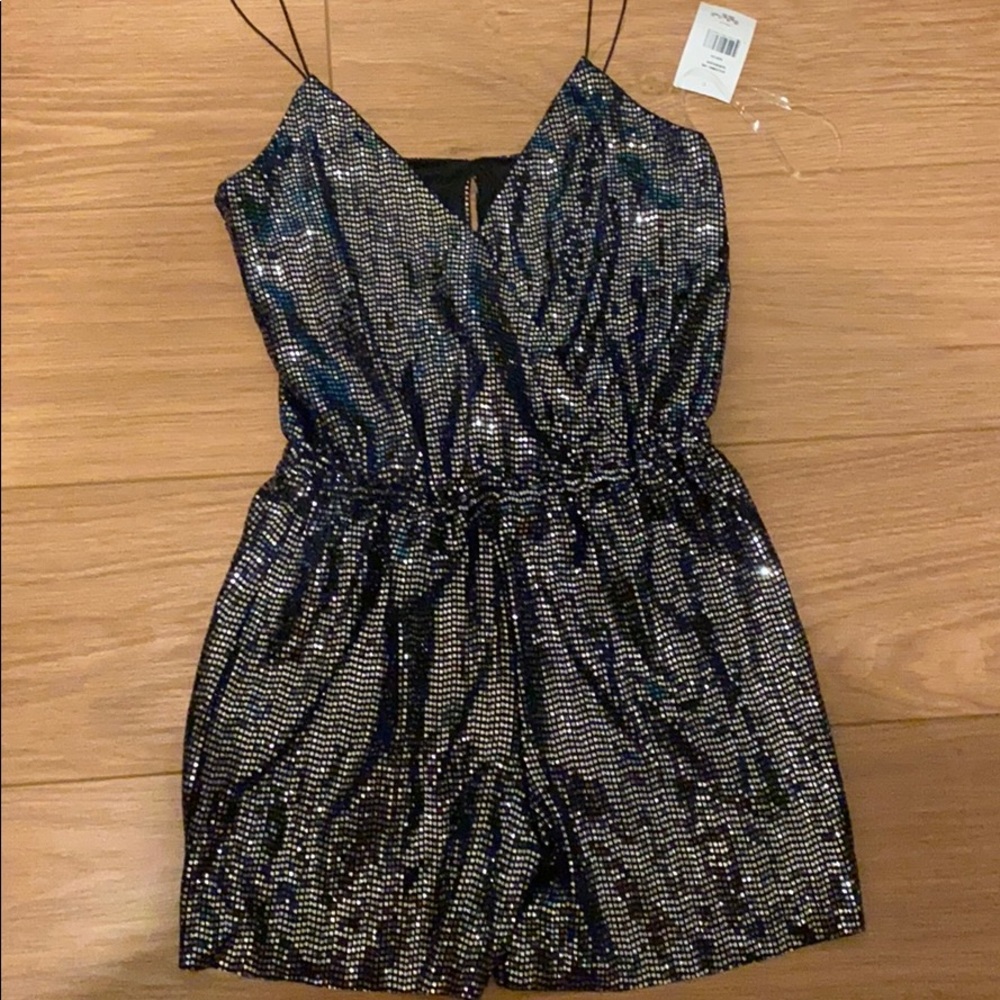 Sliver sparkly romper (NEW)